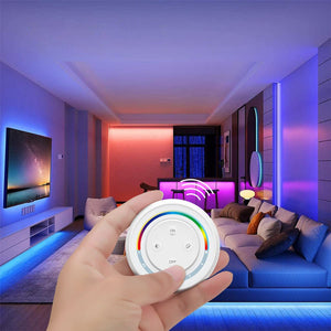 Mi-Light Mi-Boxer - 4-Zone RGB+CCT Afstandsbediening met magnetische houder - LED Bediening - HandyLight.nl - HL-REM-RGBCCT-S2W+-6970602184733
