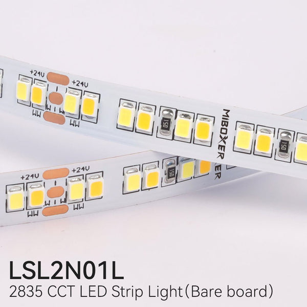 Afbeelding in Gallery-weergave laden, Mi-Light Mi-Boxer - 2835 Dual White LED Strip 5M (IP20) - LED Strips - HandyLight.nl - HL-LEDS-WW-LSL2N01L-6970602182487

