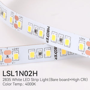 Mi-Light Mi-Boxer - 2835 Single Color Helder Wit 4000K LED Strip 5M (IP20) - LED Strips - HandyLight.nl - HL-LEDS-SC-LSL1N02H-6970602182630
