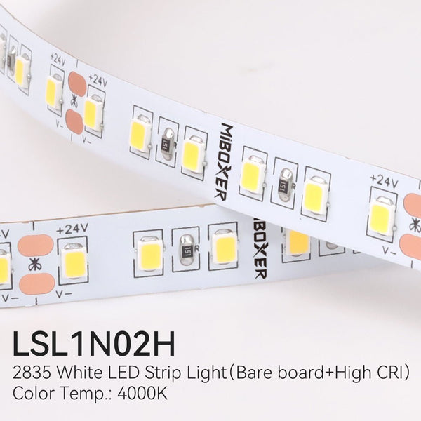 Afbeelding in Gallery-weergave laden, Mi-Light Mi-Boxer - 2835 Single Color Helder Wit 4000K LED Strip 5M (IP20) - LED Strips - HandyLight.nl - HL-LEDS-SC-LSL1N02H-6970602182630

