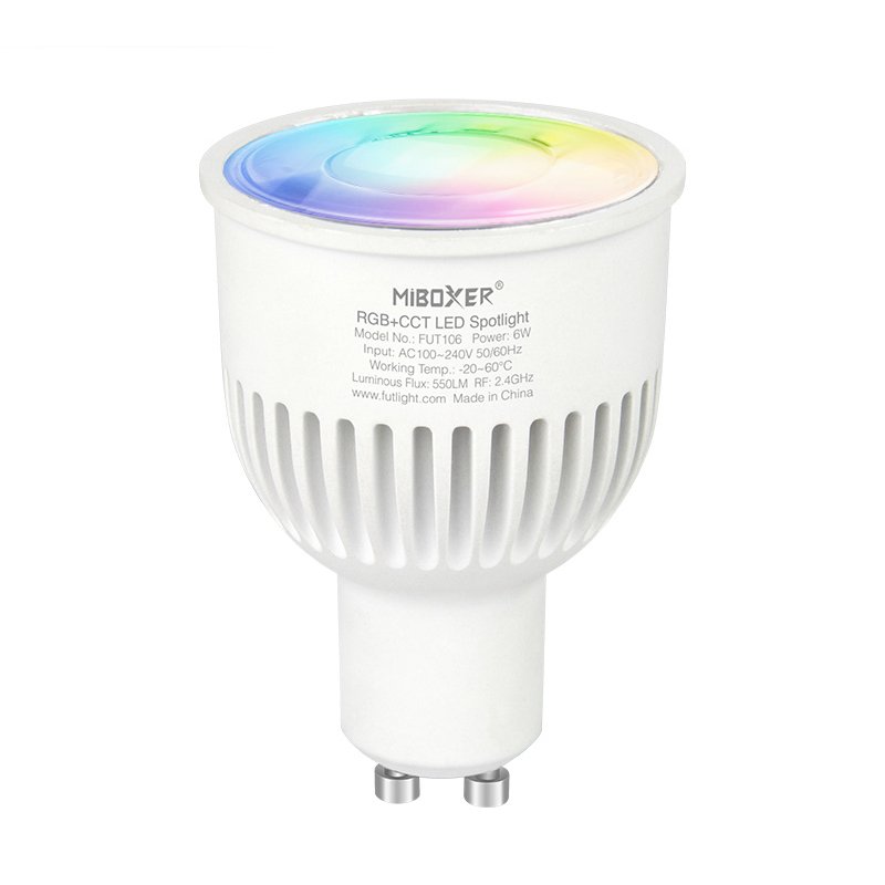 GU10 RGB+CCT 6W LED Spot –