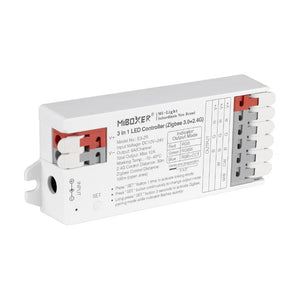 Mi - Light Mi - Boxer - 3 in 1 LED controller (Schroefloos) - RGB + RGBW + RGB+CCT (Zigbee 3.0 + 2.4GHz) - Zigbee + 2.4GHz LED controllers - HandyLight.nl - HL - LEDC - S - 3 - IN - 1 - RGB - RGBW - RGBCCT - FUT037Z+ - 6970602184832