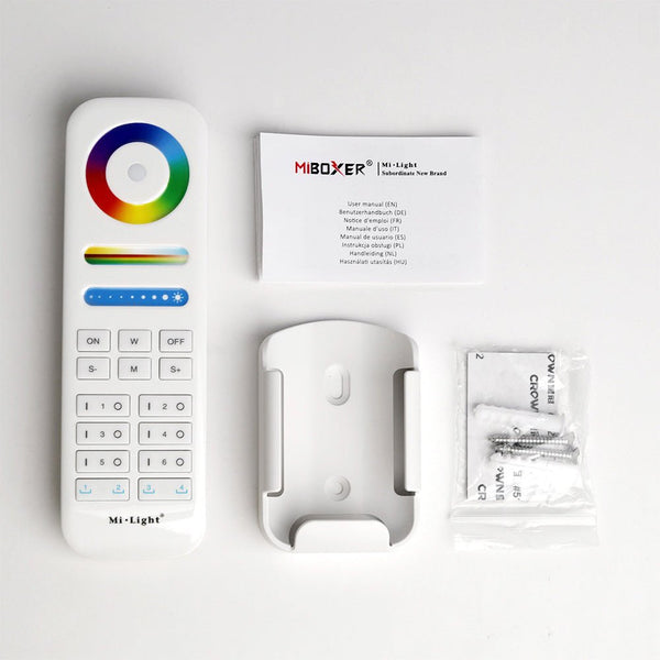 Afbeelding in Gallery-weergave laden, Mi - Light Mi - Boxer - 6 - Zone RGB+CCT Afstandsbediening - LED Bediening - HandyLight.nl - HL - REM - RGBCCT - FUT089S - W - 6970602183484

