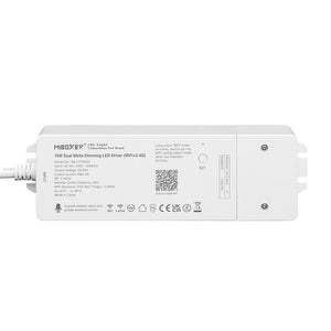 Mi-Light Mi-Boxer - Dual White 24V 75W LED controller met interne voeding (WiFi) - LED controllers - HandyLight.nl - HL-LEDC-WIFI-WW-WL2-P75V24-6970602182029