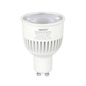 Mi-Light Mi-Boxer - GU10 Dual White CCT 6W LED Spot - LED Spots - HandyLight.nl - HL-SPOT-WW-FUT107-6970602181053
