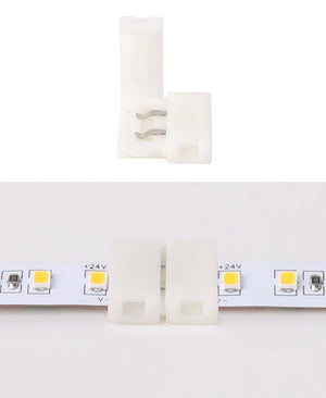 Mi-Light Mi-Boxer - I-vorm connector voor 10mm Single Color LED Strip - LED Strip connector - HandyLight.nl - HL-LEDSC-SC-10MM-IS2C