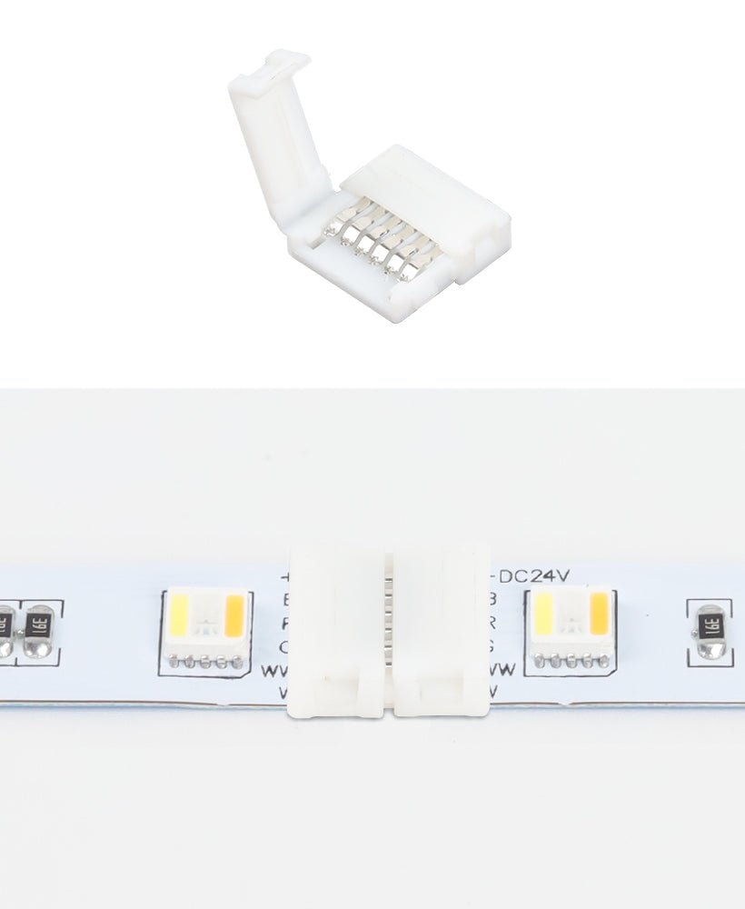 Mi-Light Mi-Boxer - I-vorm connector voor 12mm RGB+CCT LED Strip - LED Strip connector - HandyLight.nl - HL-LEDSC-RGBCCT-12MM-IS6C-