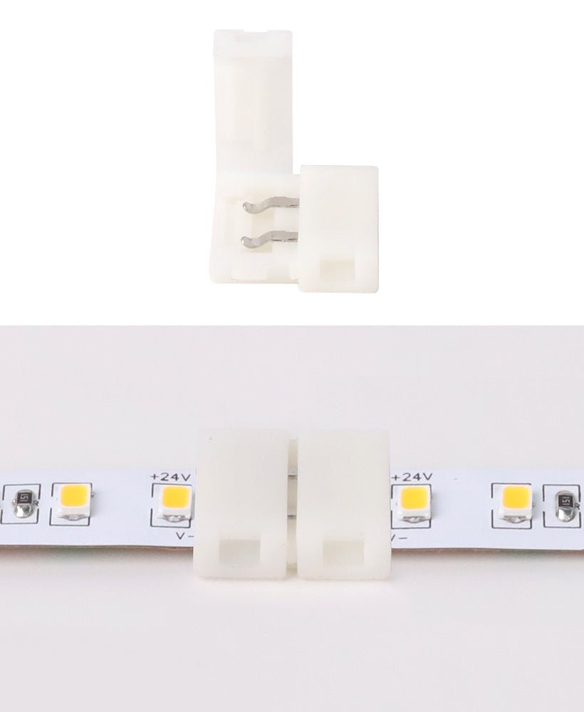 Mi-Light Mi-Boxer - I-vorm connector voor 8mm Single Color LED Strip - LED Strip connector - HandyLight.nl - HL-LEDSC-SC-8MM-IS2C