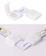Mi-Light Mi-Boxer - L-vorm connector voor 10mm Dual White LED Strip - LED Strip connector - HandyLight.nl - HL-LEDSC-WW-10MM-LS3C-