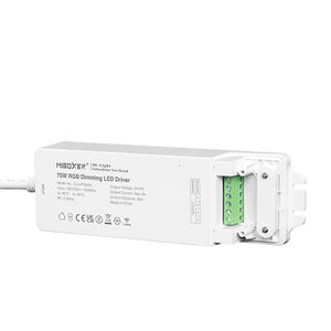 Mi-Light Mi-Boxer - RGB 24V 75W LED controller met interne voeding (Standaard) - LED controllers - HandyLight.nl - HL-LEDC-RGB-CL3-P75V24