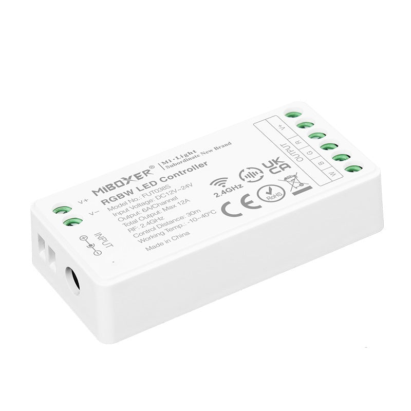 Mi-Light Mi-Boxer - RGBW LED controller (Standaard) - LED controllers - HandyLight.nl - HL-LEDC-RGBW-FUT038S-6970602181732