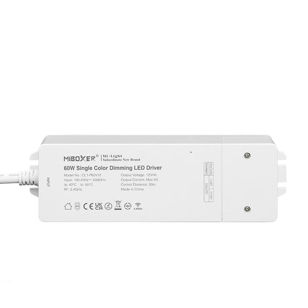 Afbeelding in Gallery-weergave laden, Mi-Light Mi-Boxer - Single Color 12V 60W LED controller met interne voeding (Standaard) - LED controllers - HandyLight.nl - HL-LEDC-SC-CL1-P60V12-6970602182999
